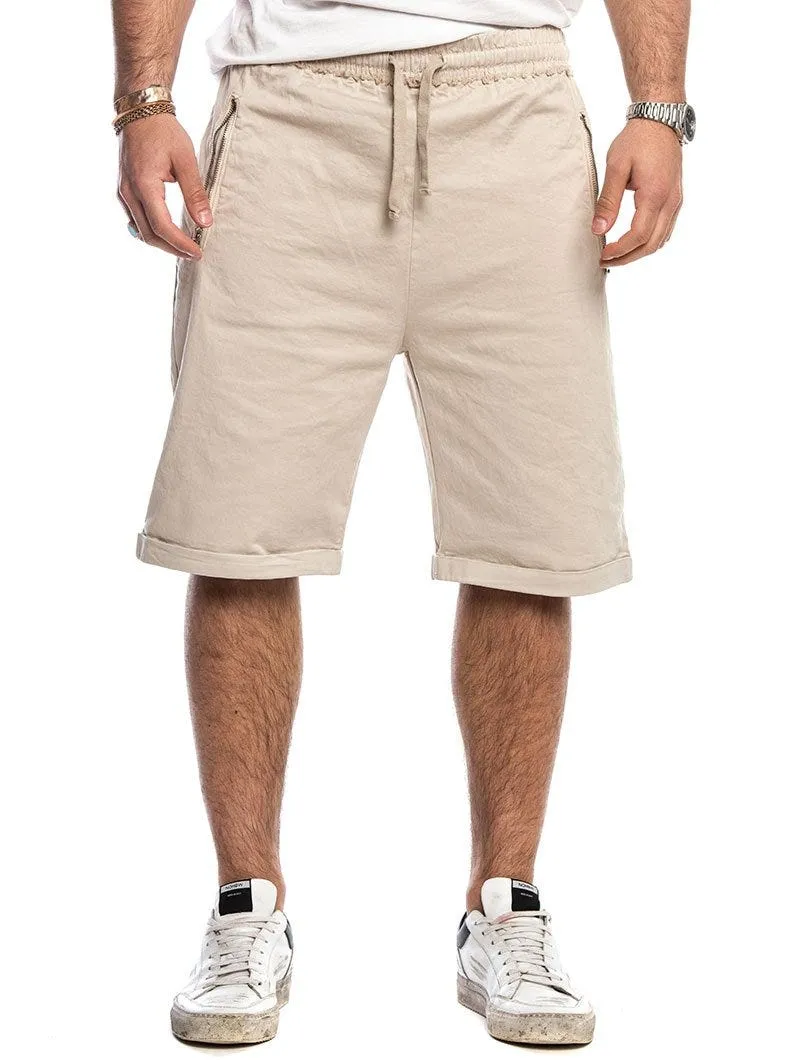 GUS SHORTS IN BEIGE