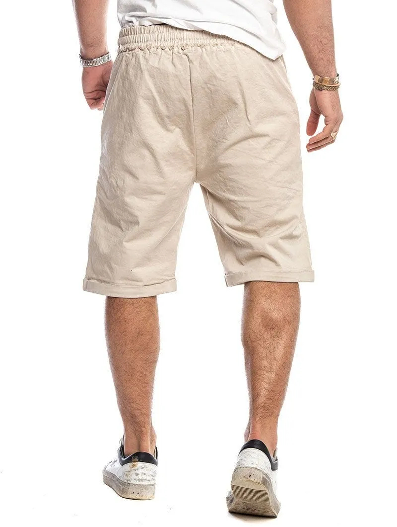 GUS SHORTS IN BEIGE