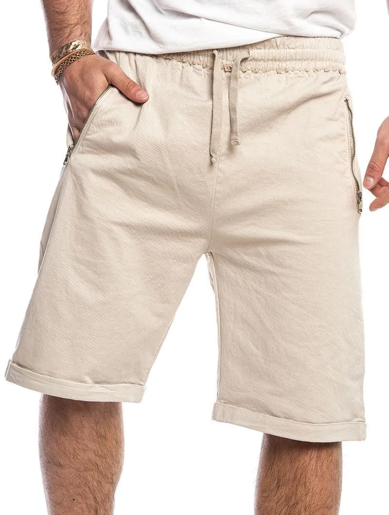 GUS SHORTS IN BEIGE