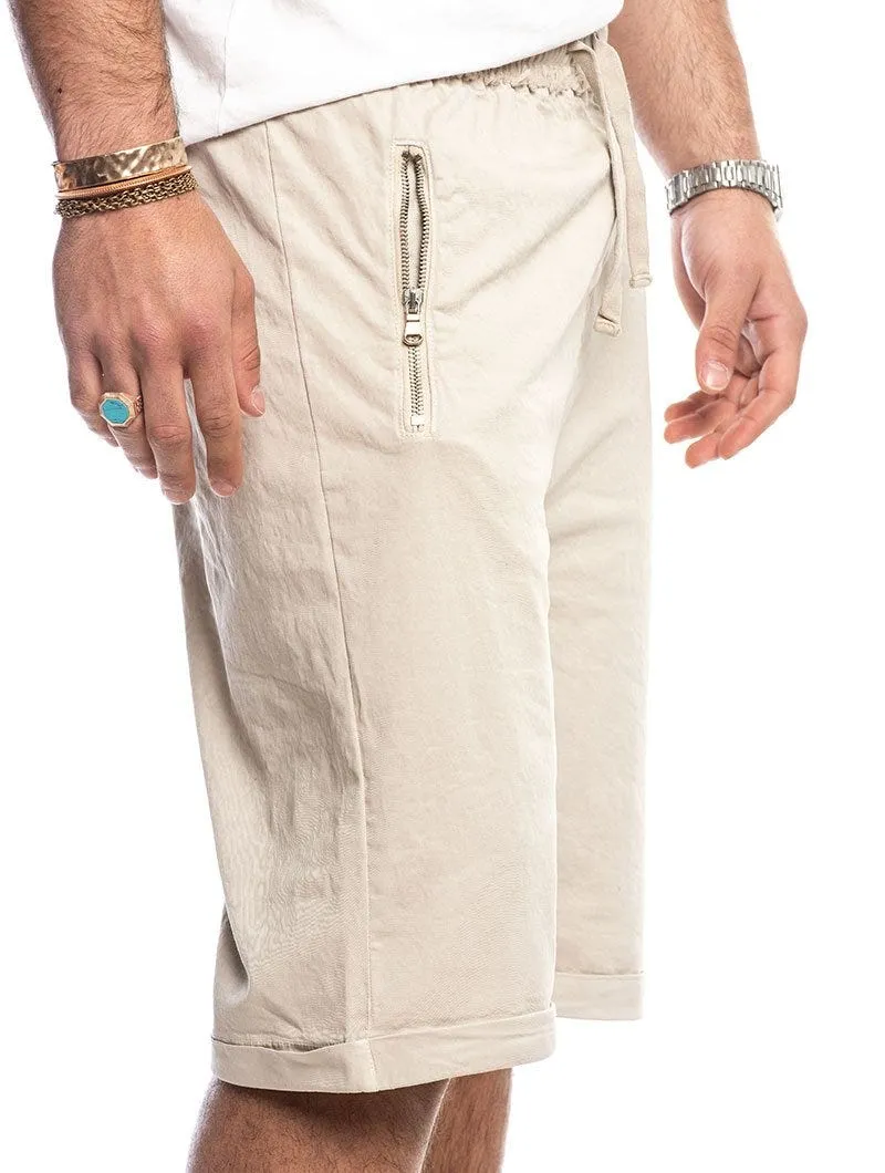 GUS SHORTS IN BEIGE