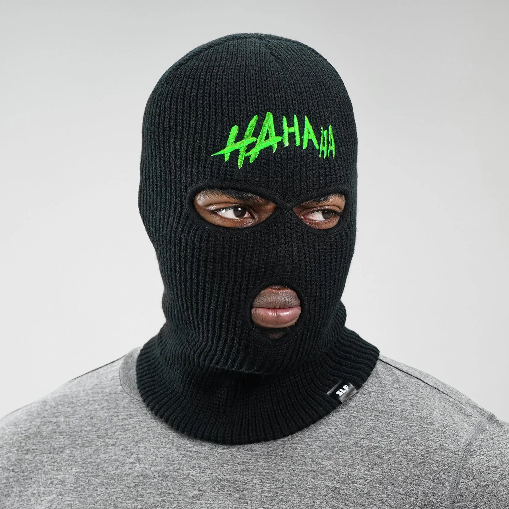 Ha Ha Ha Black Ski Mask