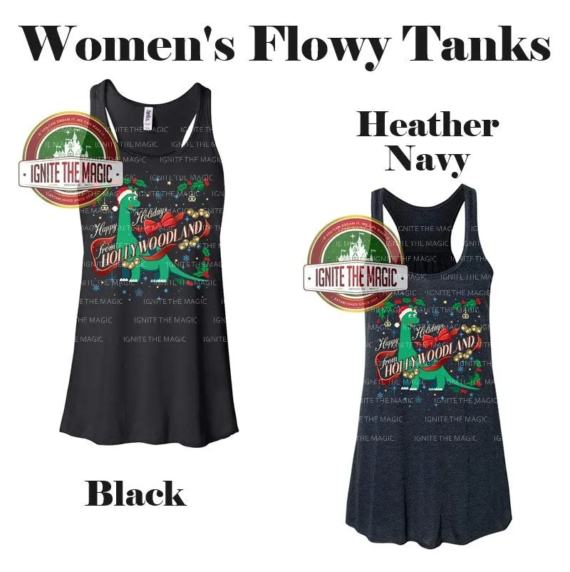 Happy Holidays from Hollywoodland - Women's Tanks