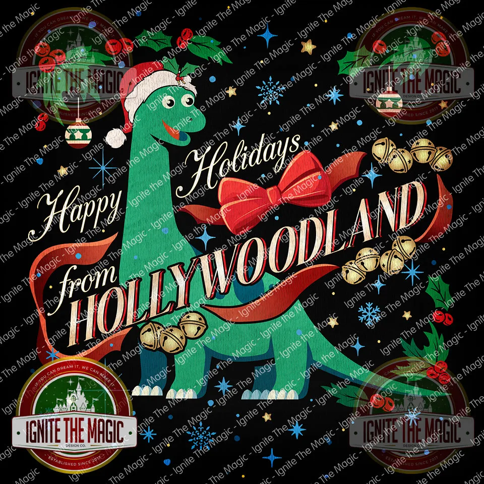 Happy Holidays from Hollywoodland - Women's Tanks