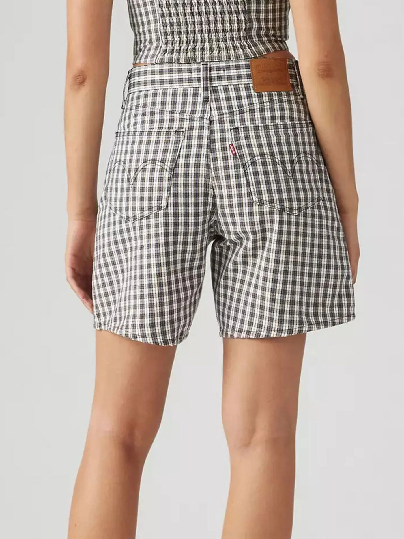 High Baggy Milo Plaid Short