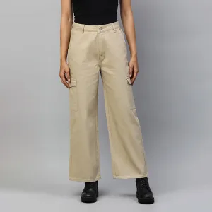 High Waist Cargo Pocket Pants