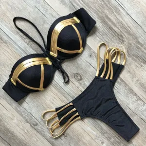 In Your Dreams Bandeau Bikini Sets