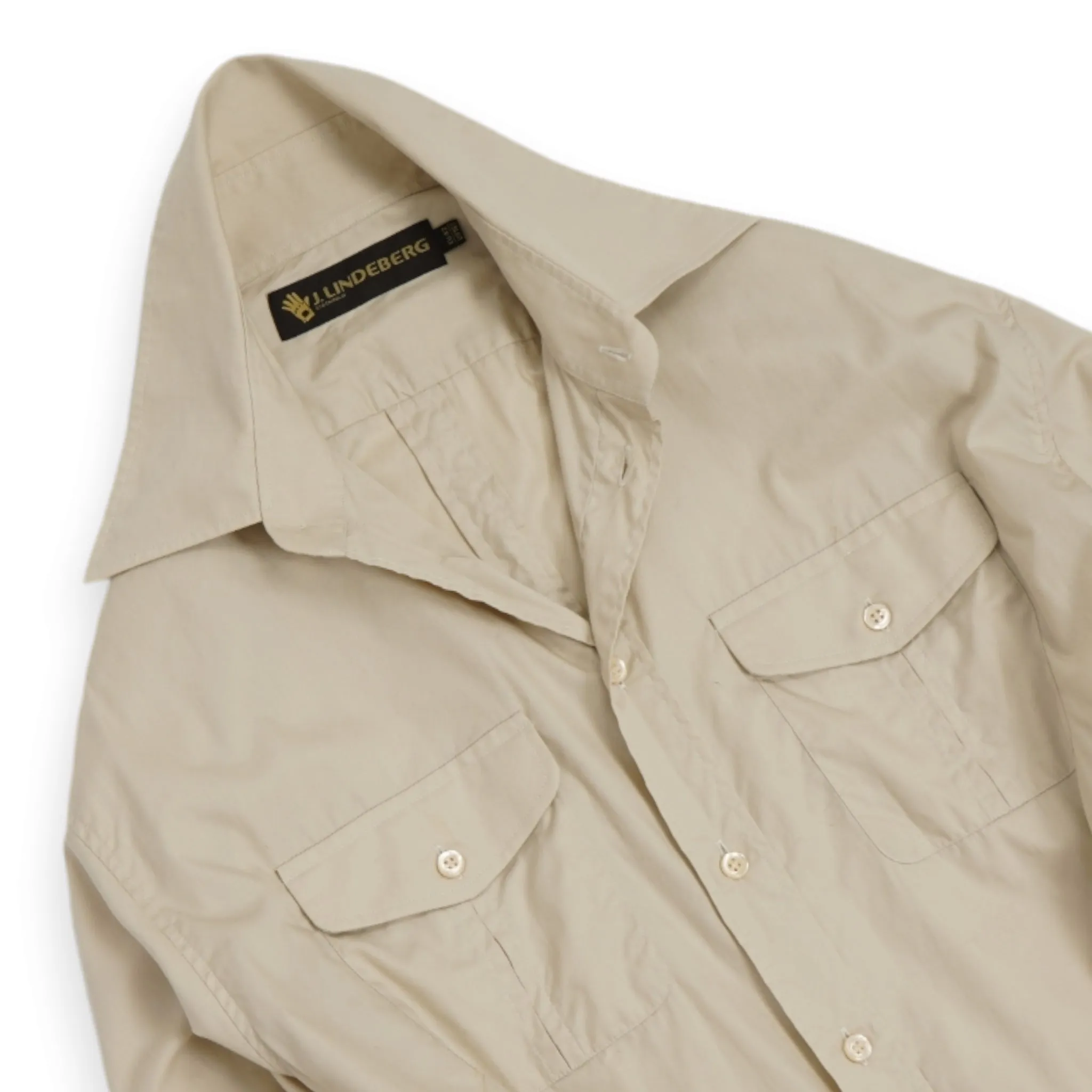 J.Lindeberg - Beige Safari Shirt 42