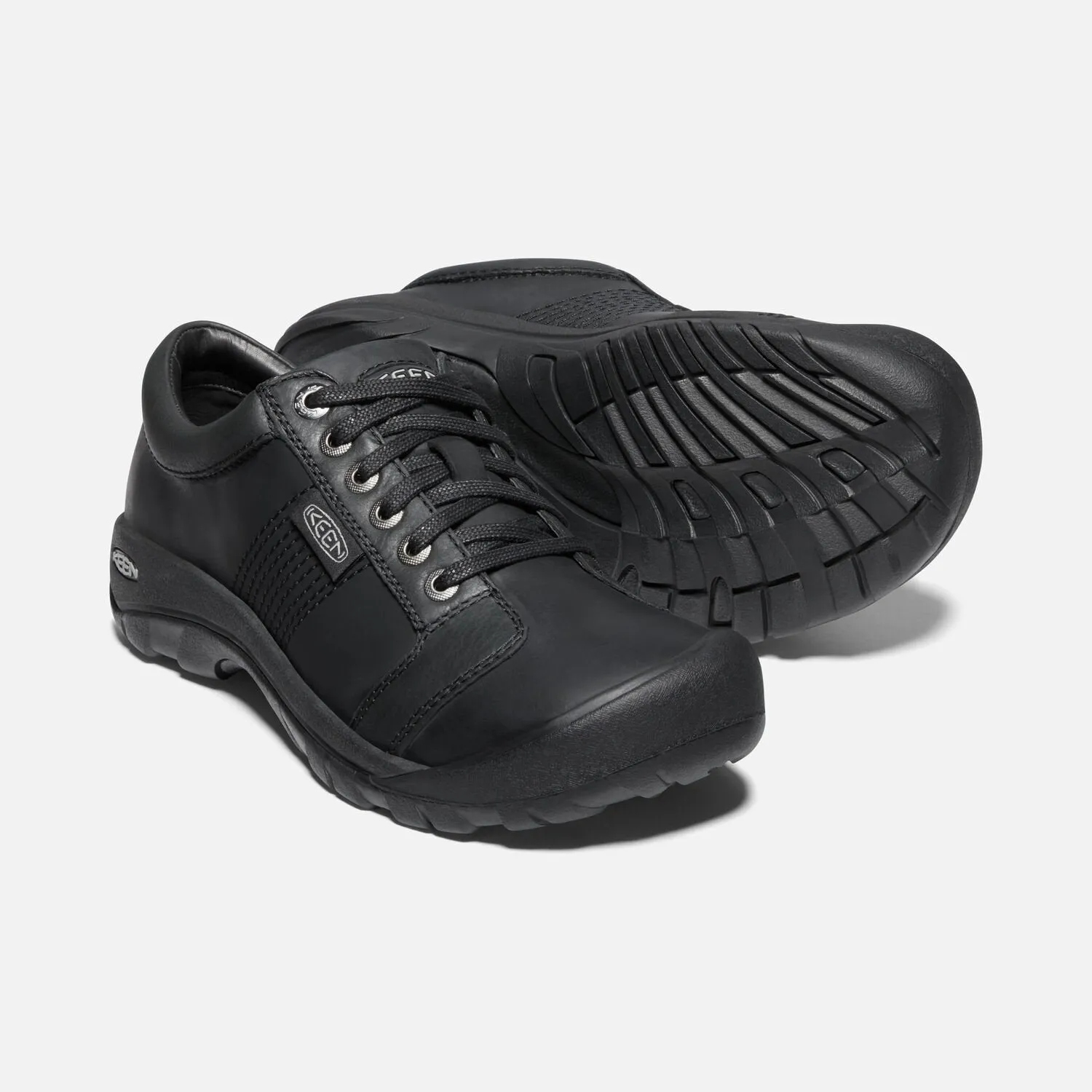 Keen Men's Austin in Black Leather