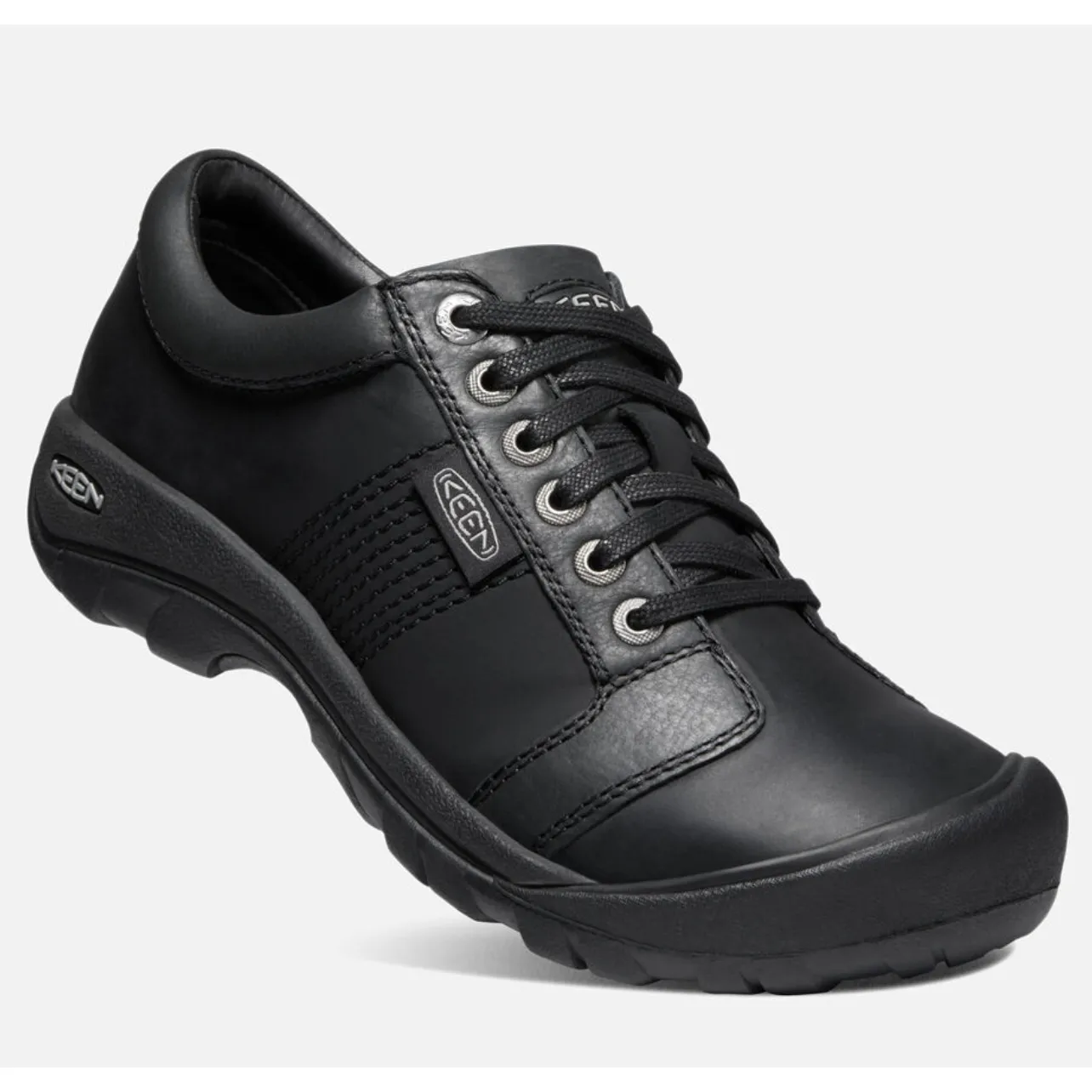 Keen Men's Austin in Black Leather