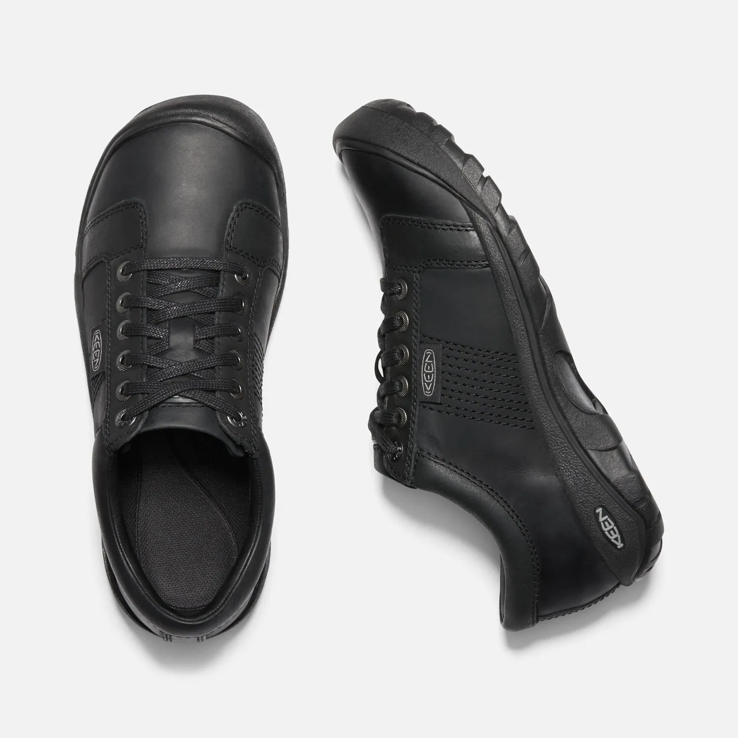Keen Men's Austin in Black Leather