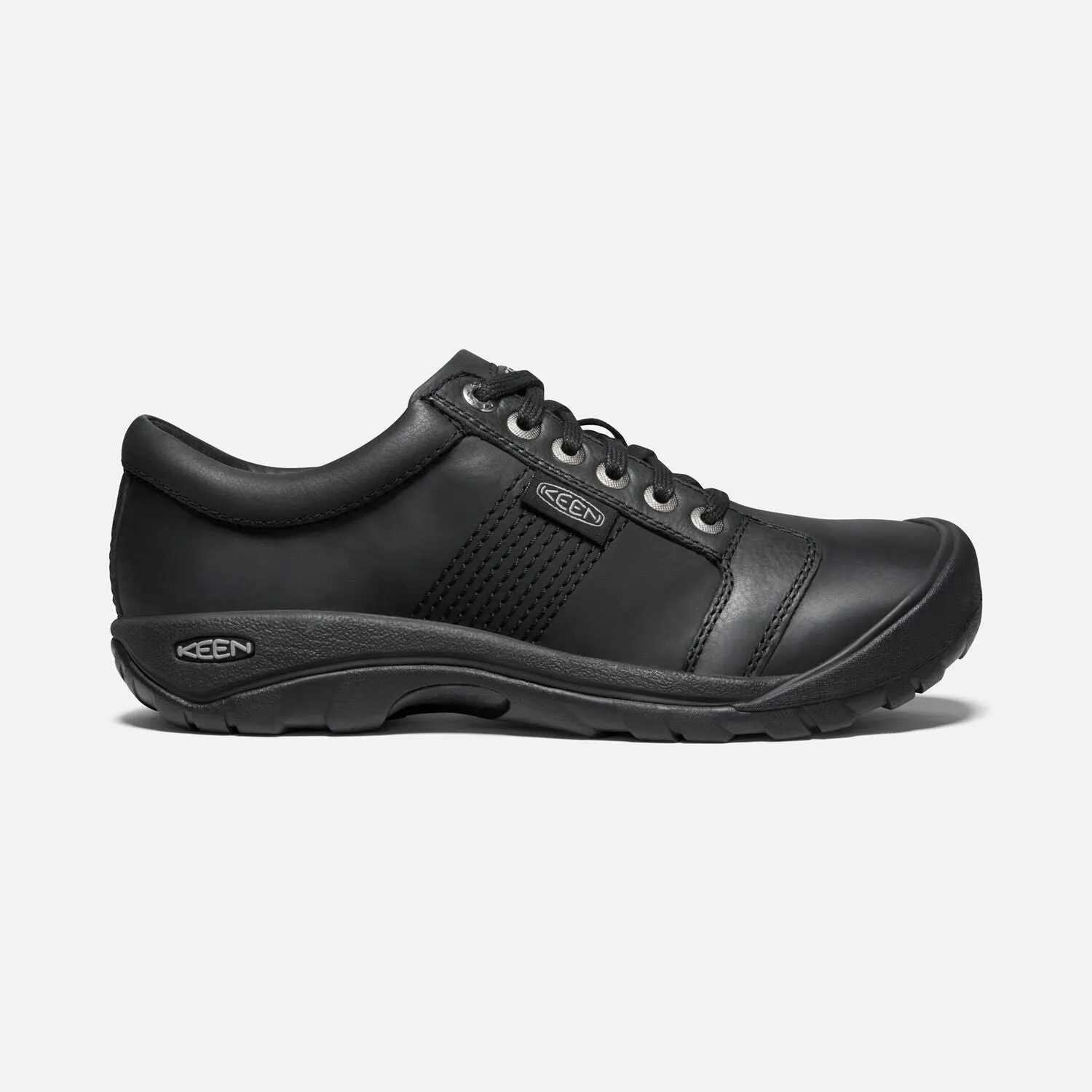Keen Men's Austin in Black Leather