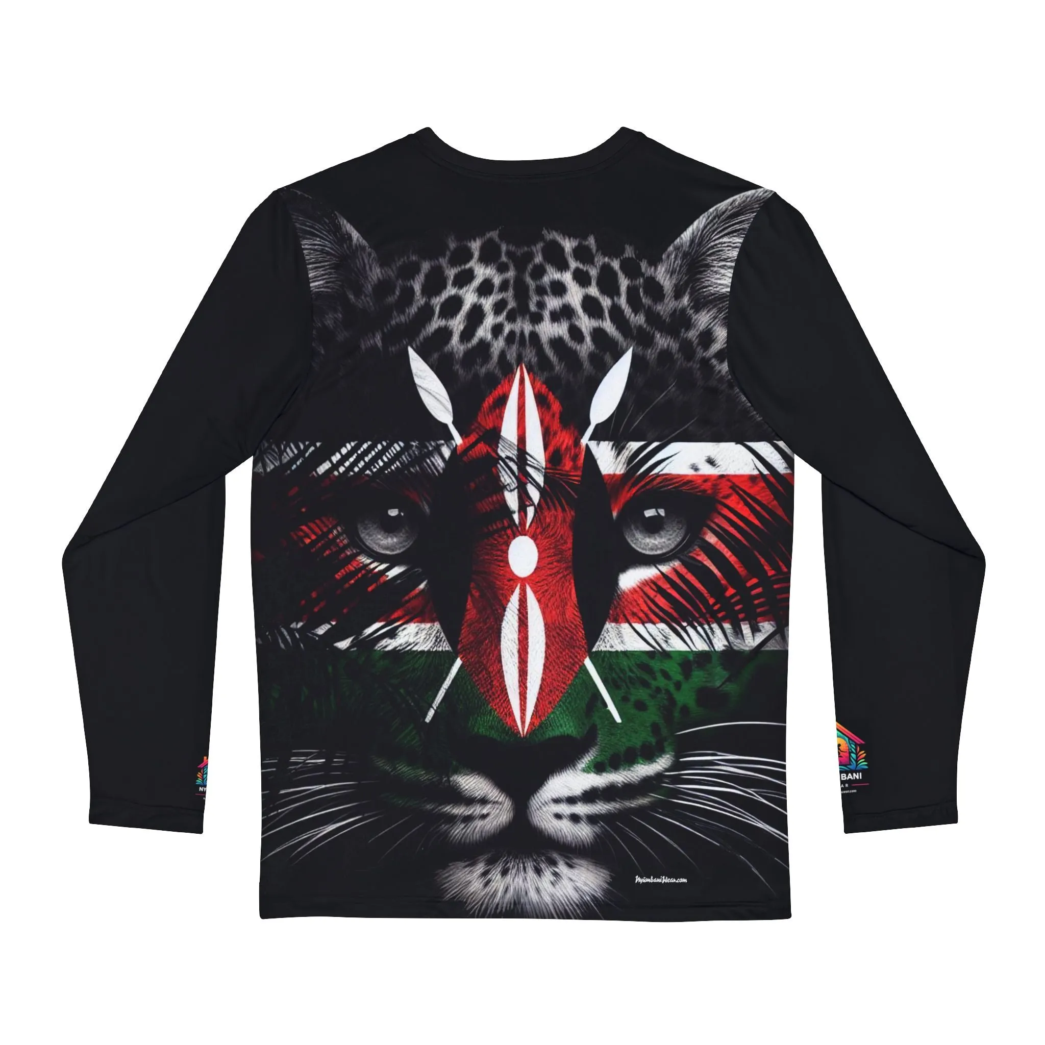 Kenyan Pride Men's Long Sleeve Shirt (AOP)