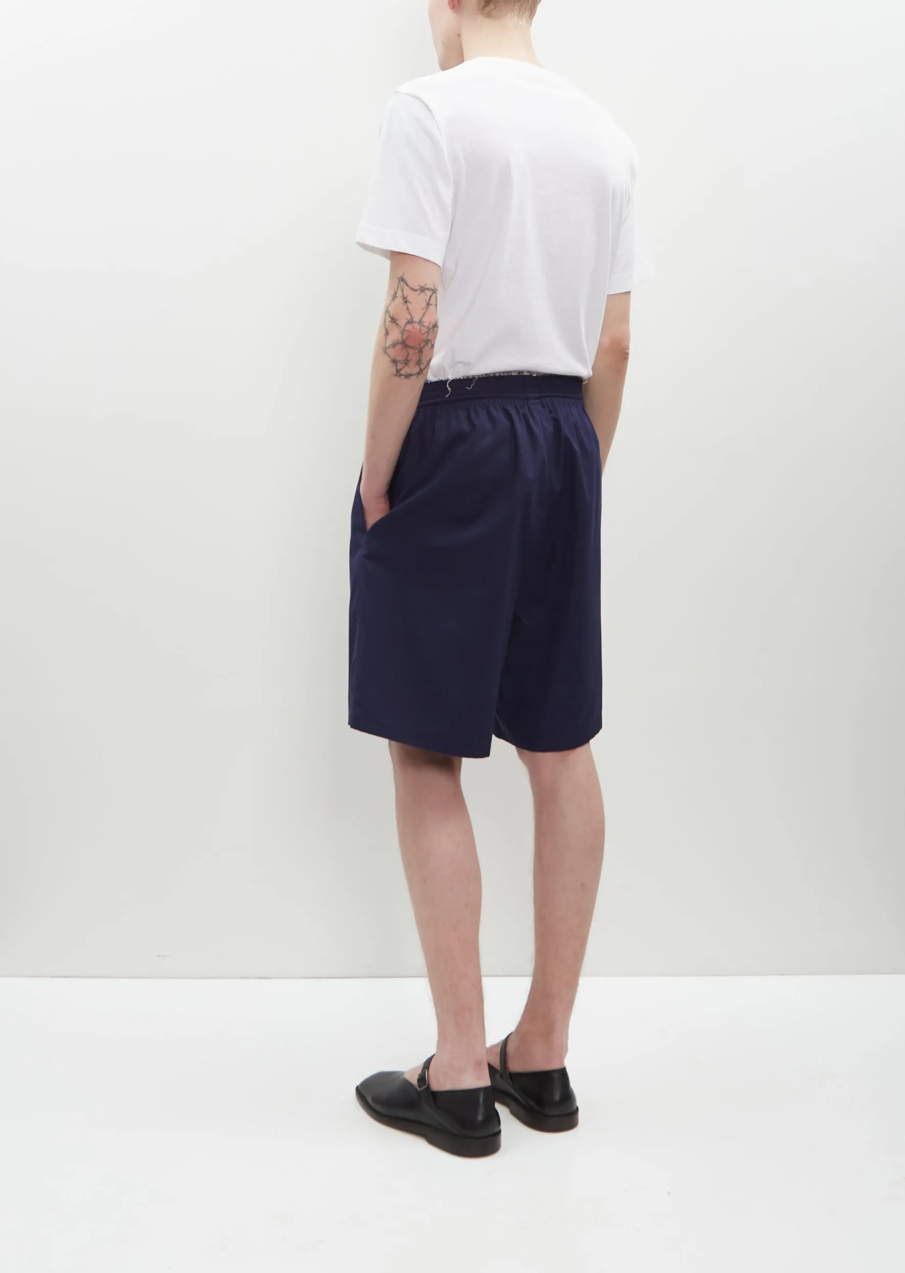 Knee Shorts — Blue