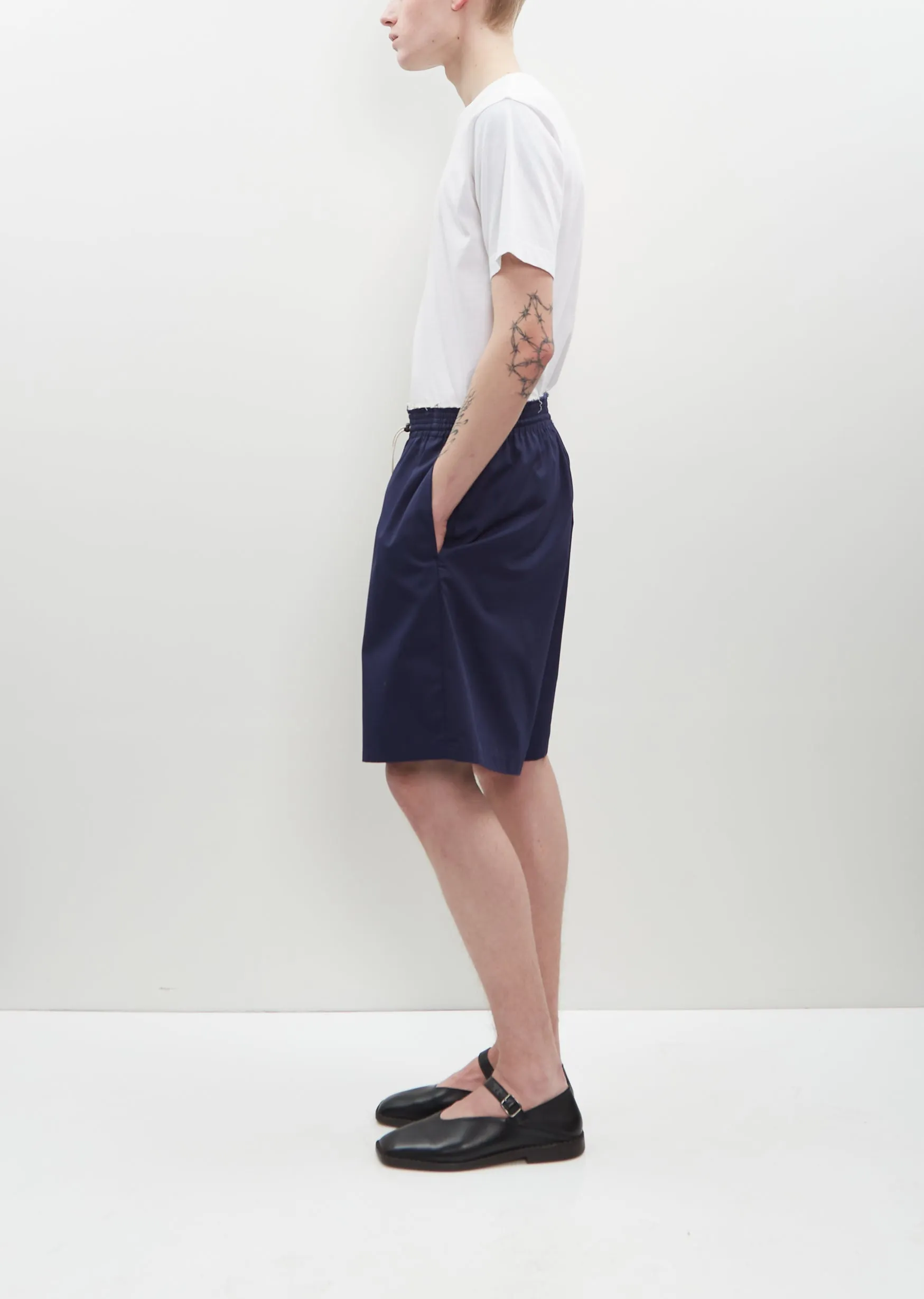 Knee Shorts — Blue