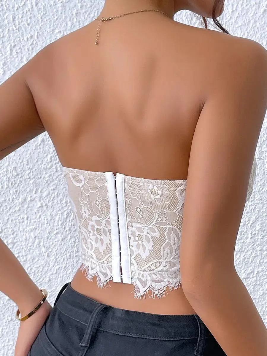 Lace Bandeau Corset