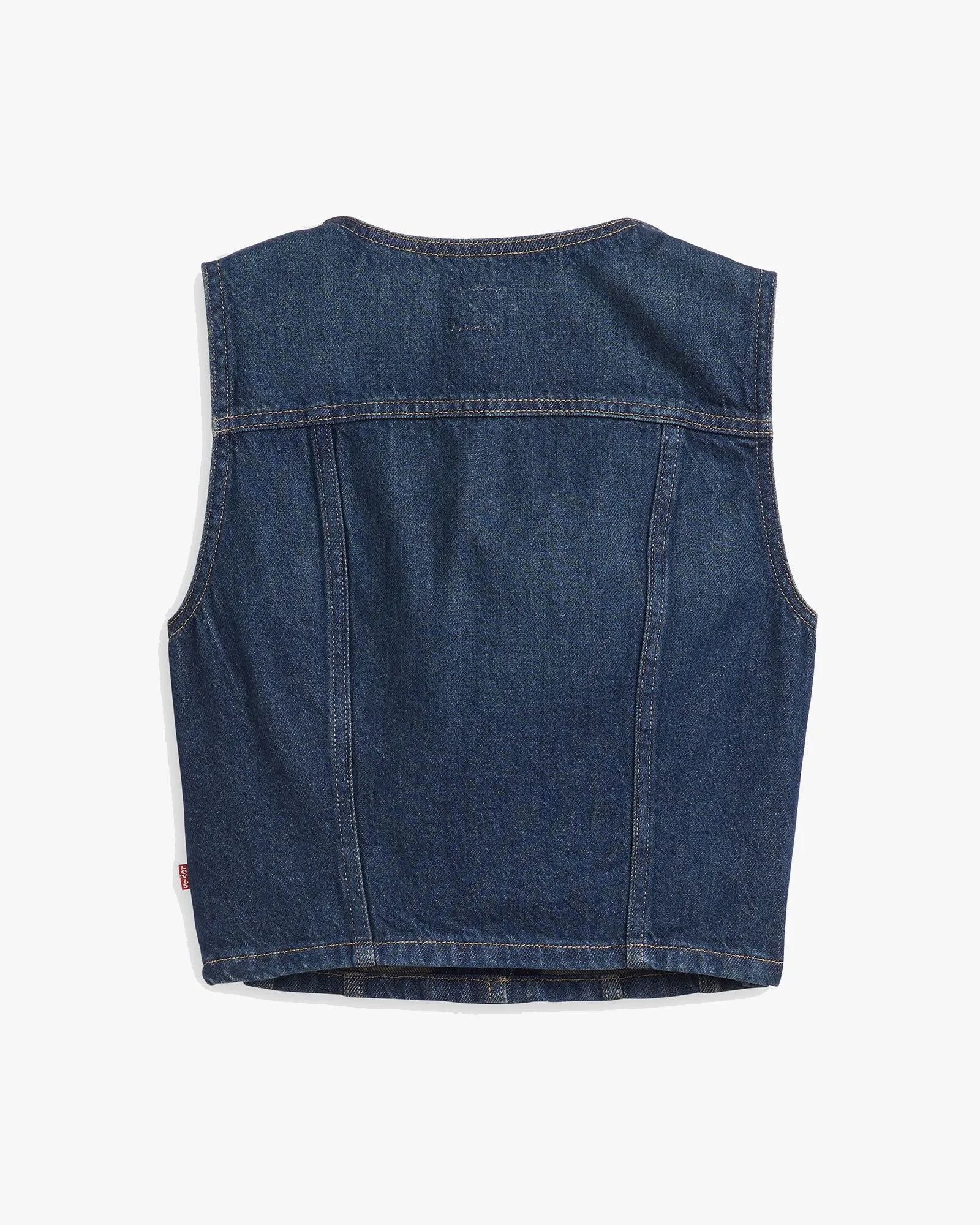 Levi's® Womens Bella Denim Corset - Dark Side Scrape