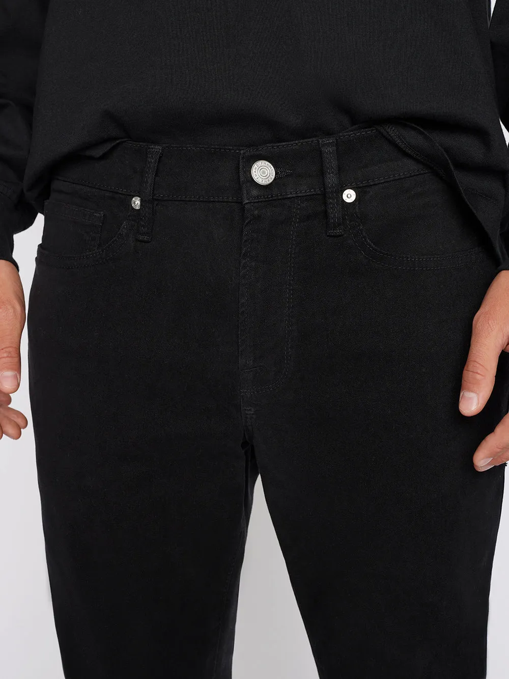 L'Homme Slim Brushed Twill -- Noir