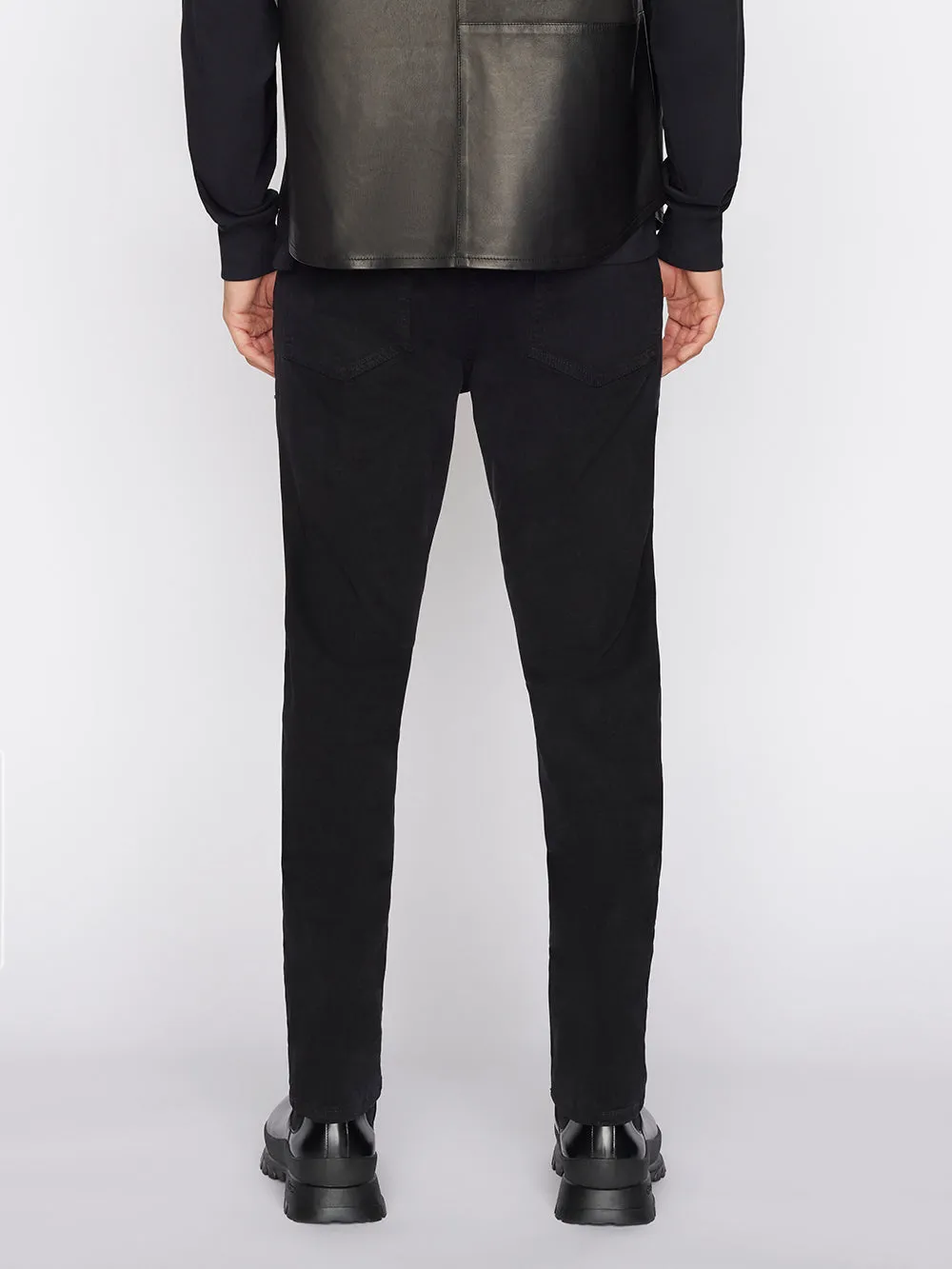L'Homme Slim Brushed Twill -- Noir