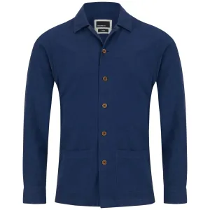 Linen Overshirt - Blue