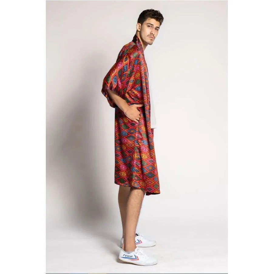 Long Silk Robe
