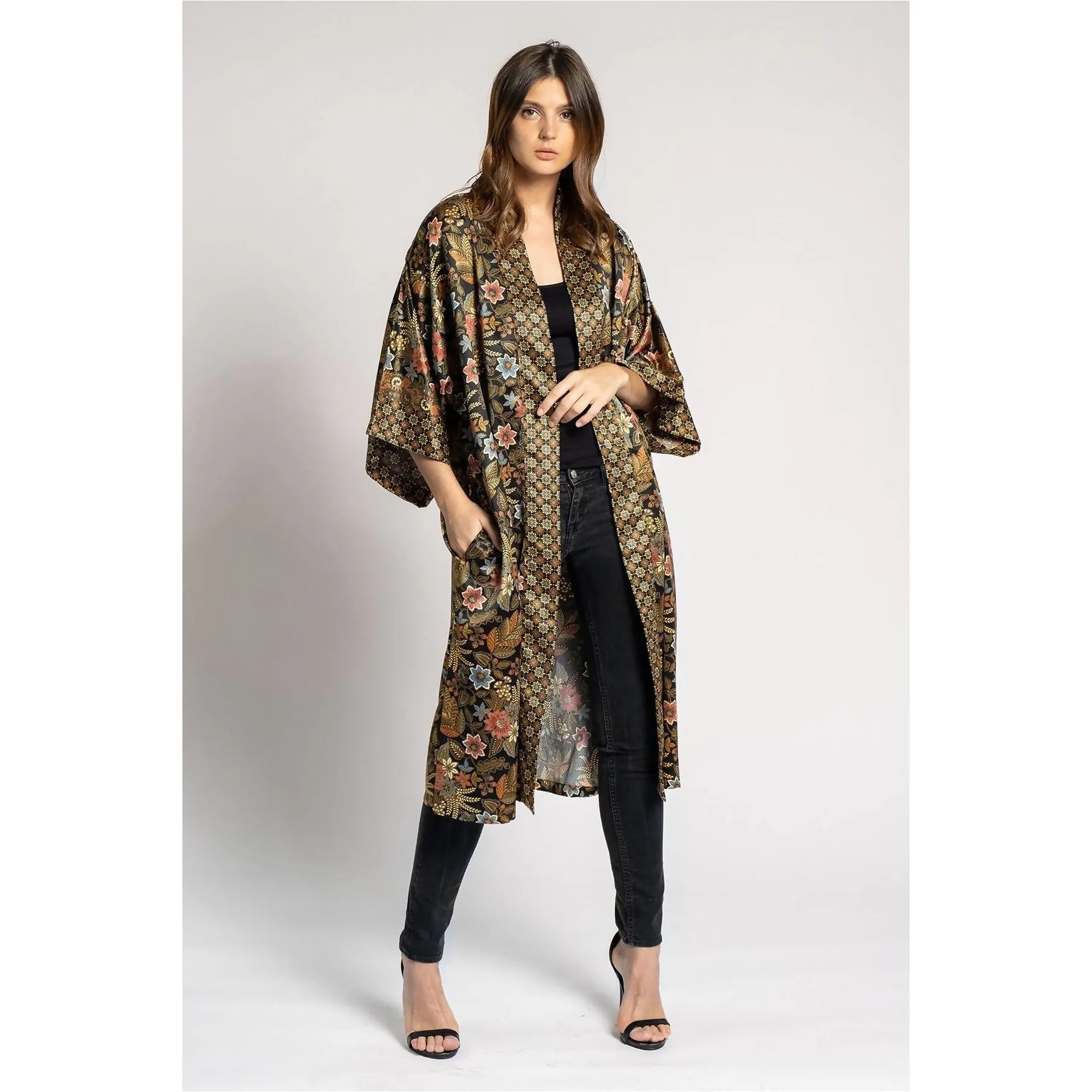 Long Silk Robe