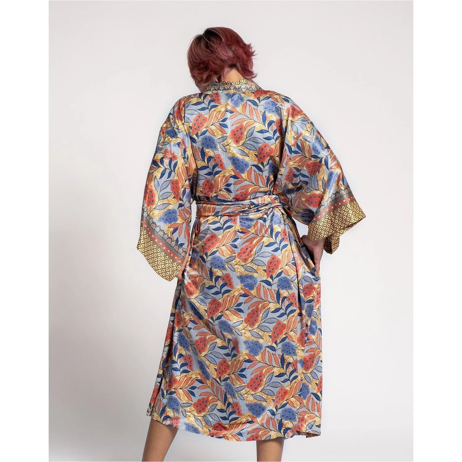 Long Silk Robe