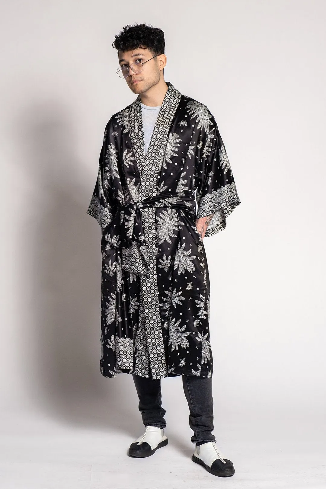 Long Silk Robe