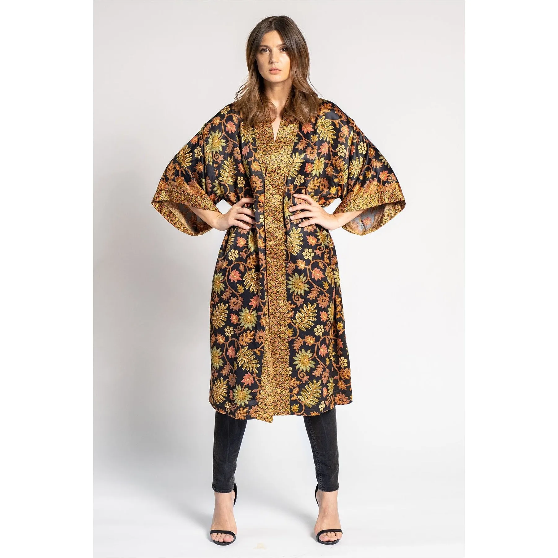 Long Silk Robe
