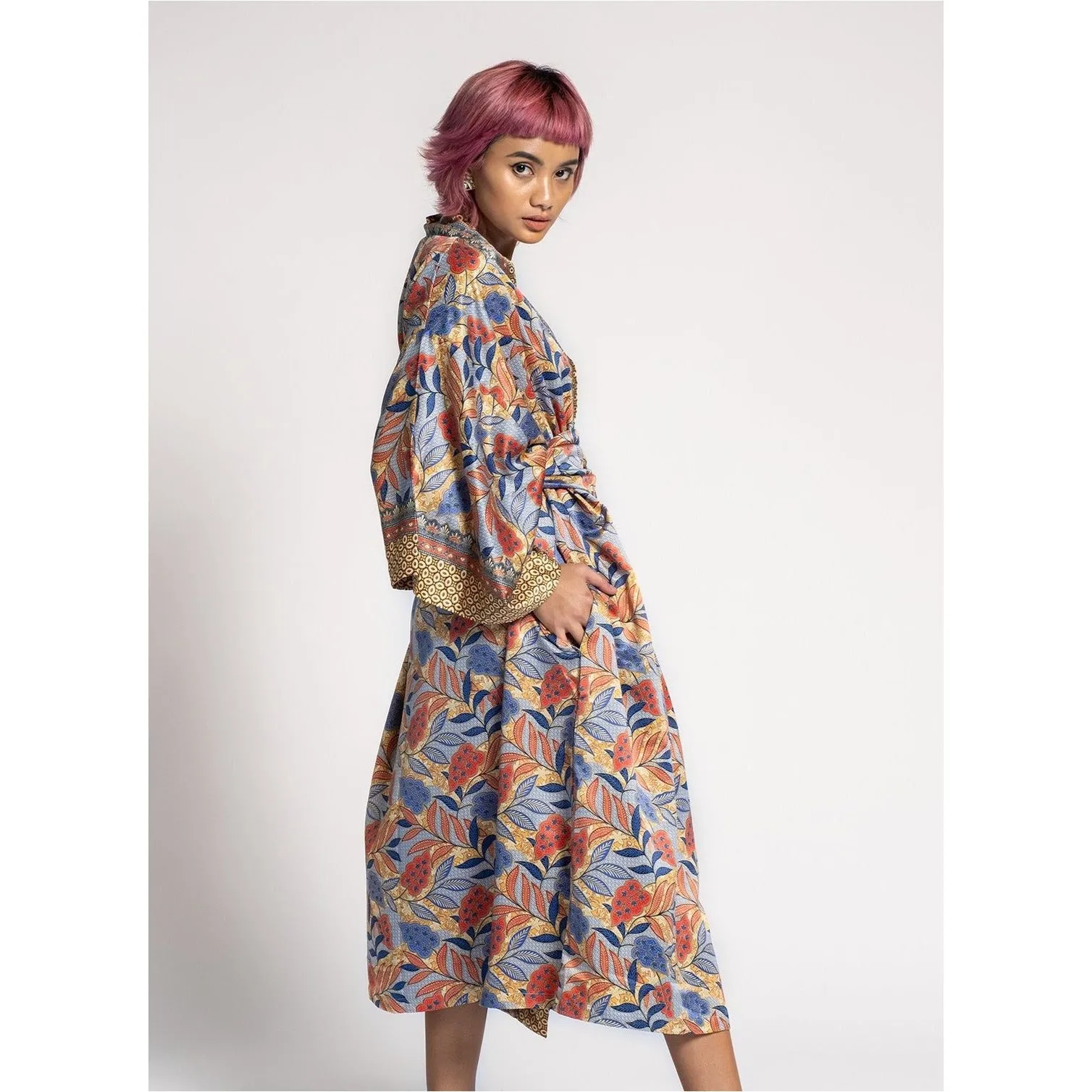 Long Silk Robe