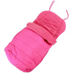 Luxury Padded Footmuff Liner - Raspberry Pink Fit Maclaren Quest Triumph Techno