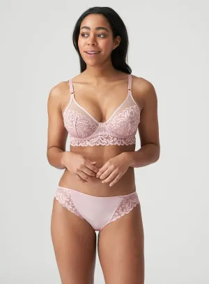 Marie Jo: Elis Plunge Longline Bra Vintage Pink