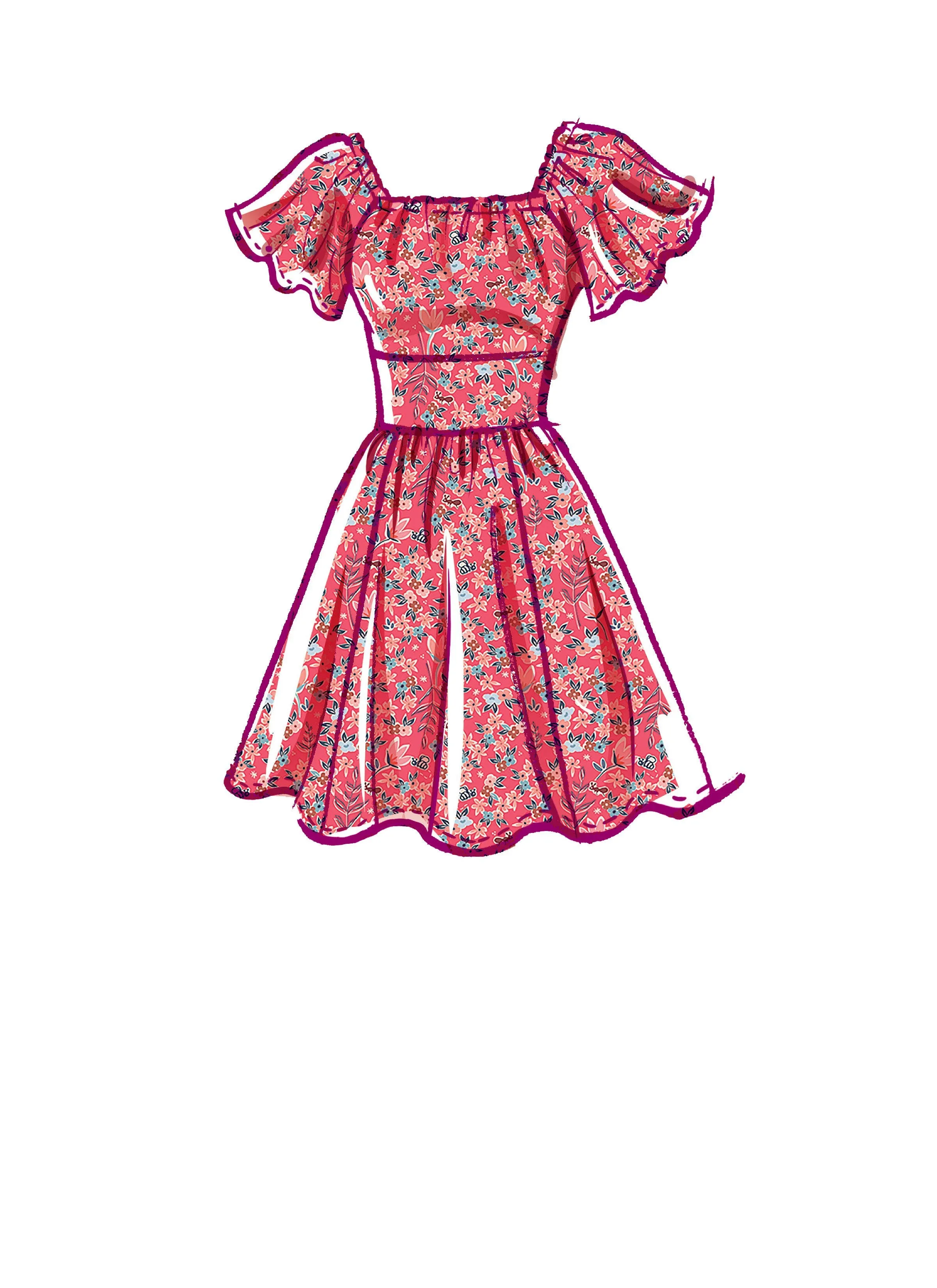 McCall's 8211 Misses' and Women's Dresses sewing pattern