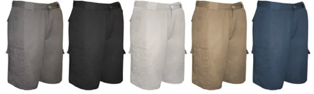 men's fashion longer length walking shorts - sizes 30-42 Case of 48