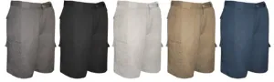 men's fashion longer length walking shorts - sizes 30-42 Case of 48