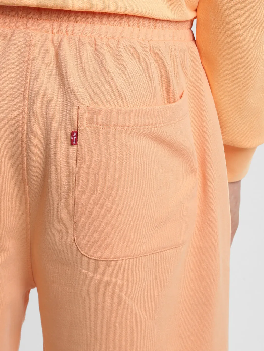 Men's Peach Regular Fit Shorts