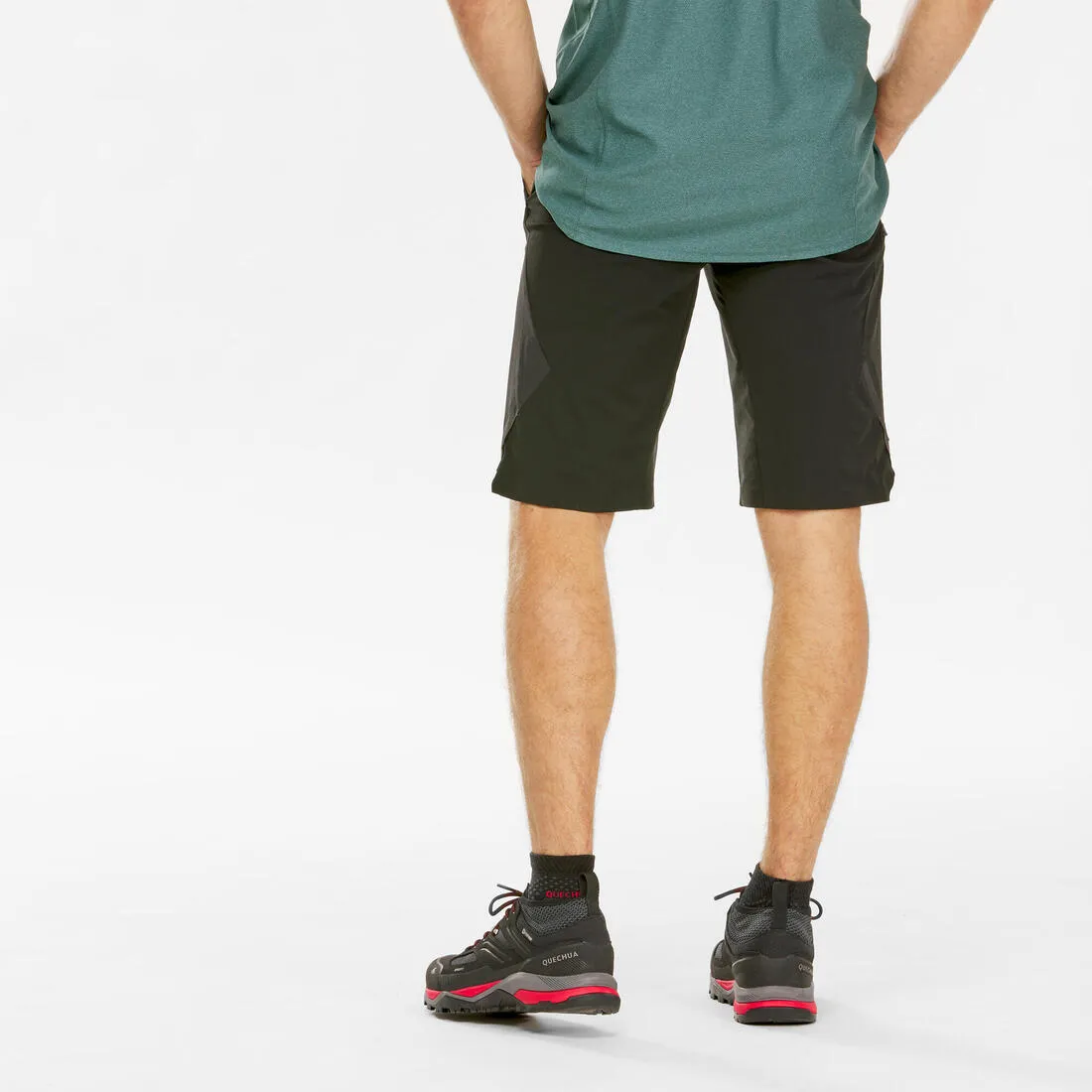 MH500 Men's Hiking Long Shorts