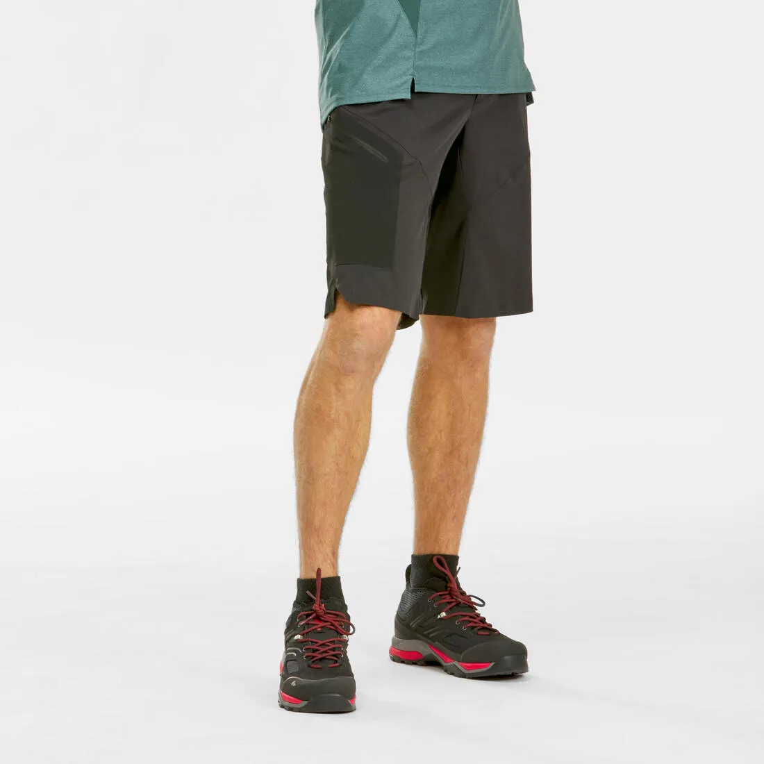 MH500 Men's Hiking Long Shorts