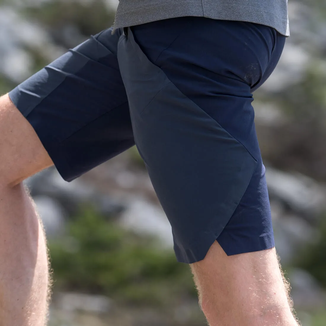 MH500 Men's Hiking Long Shorts