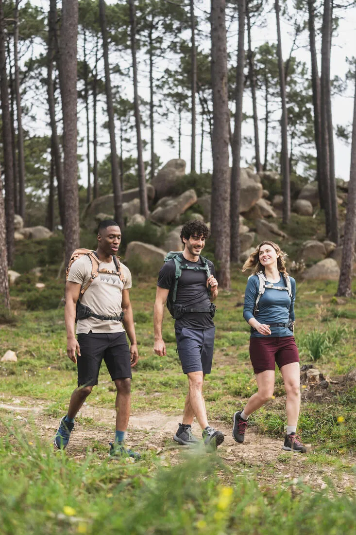 MH500 Men's Hiking Long Shorts