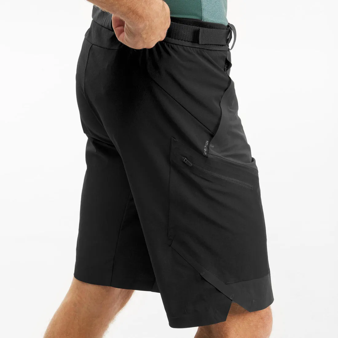 MH500 Men's Hiking Long Shorts