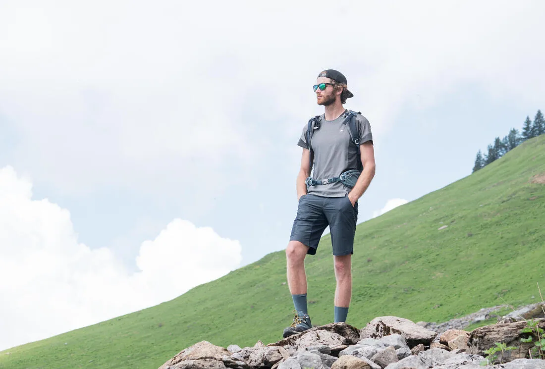 MH500 Men's Hiking Long Shorts