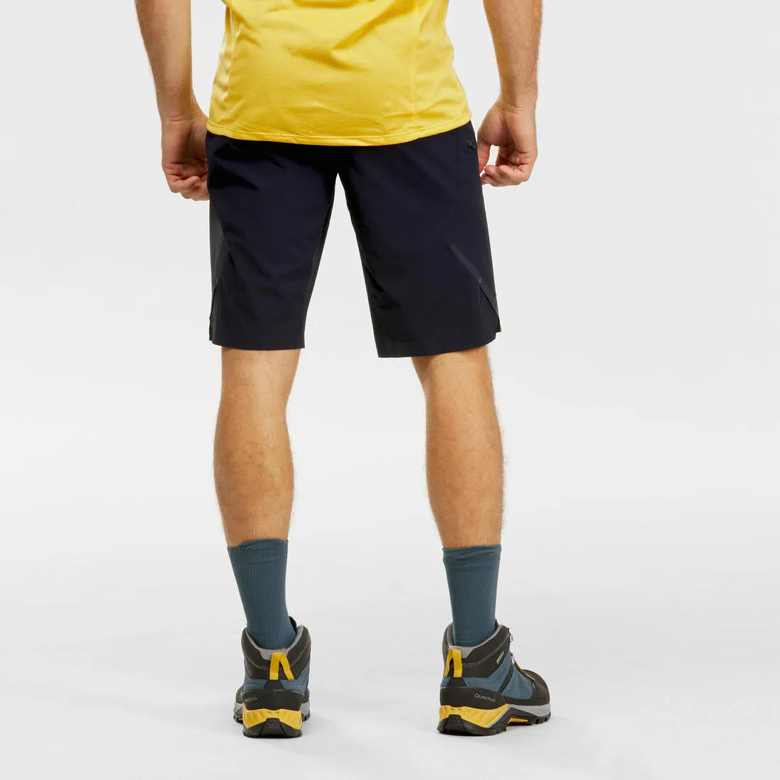 MH500 Men's Hiking Long Shorts