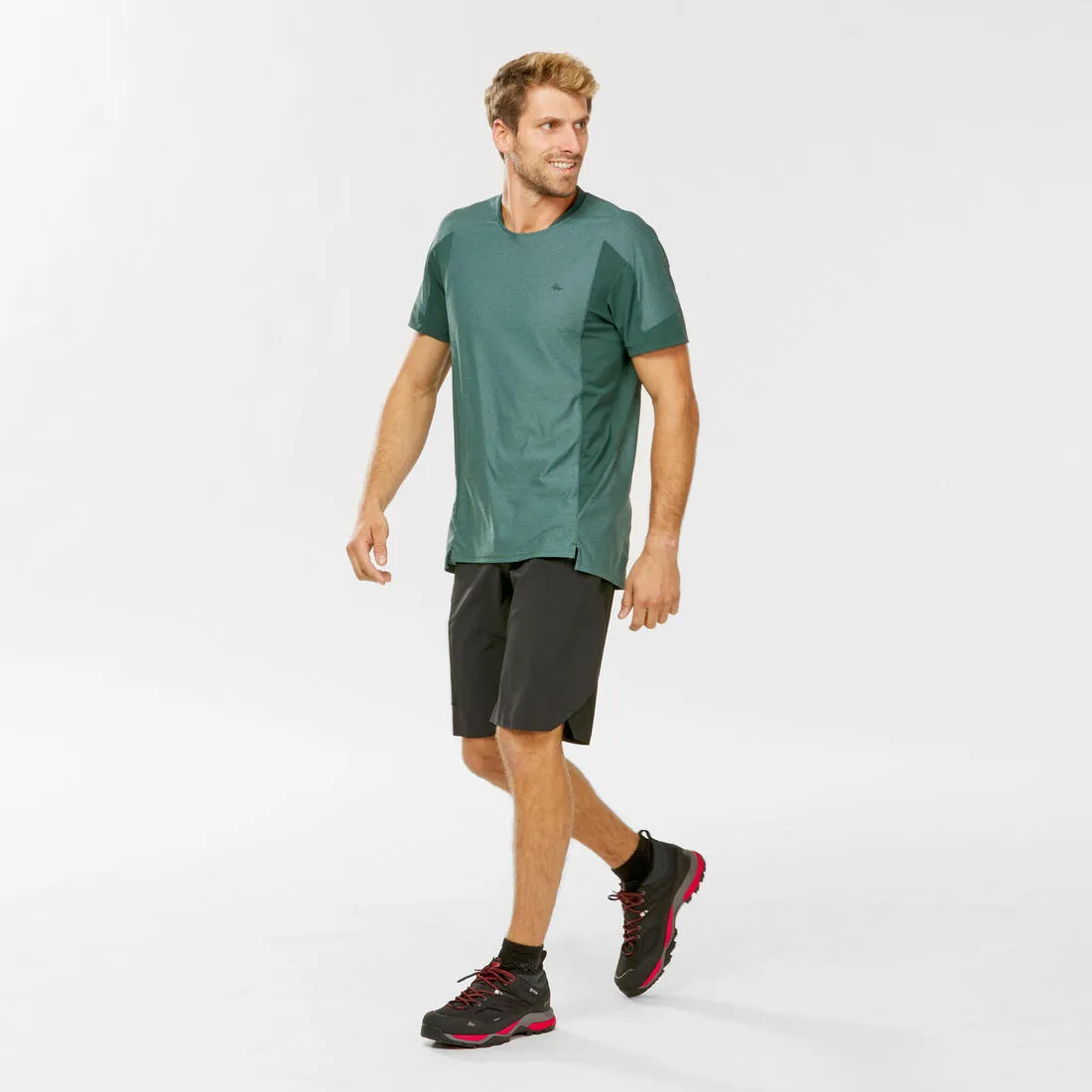 MH500 Men's Hiking Long Shorts