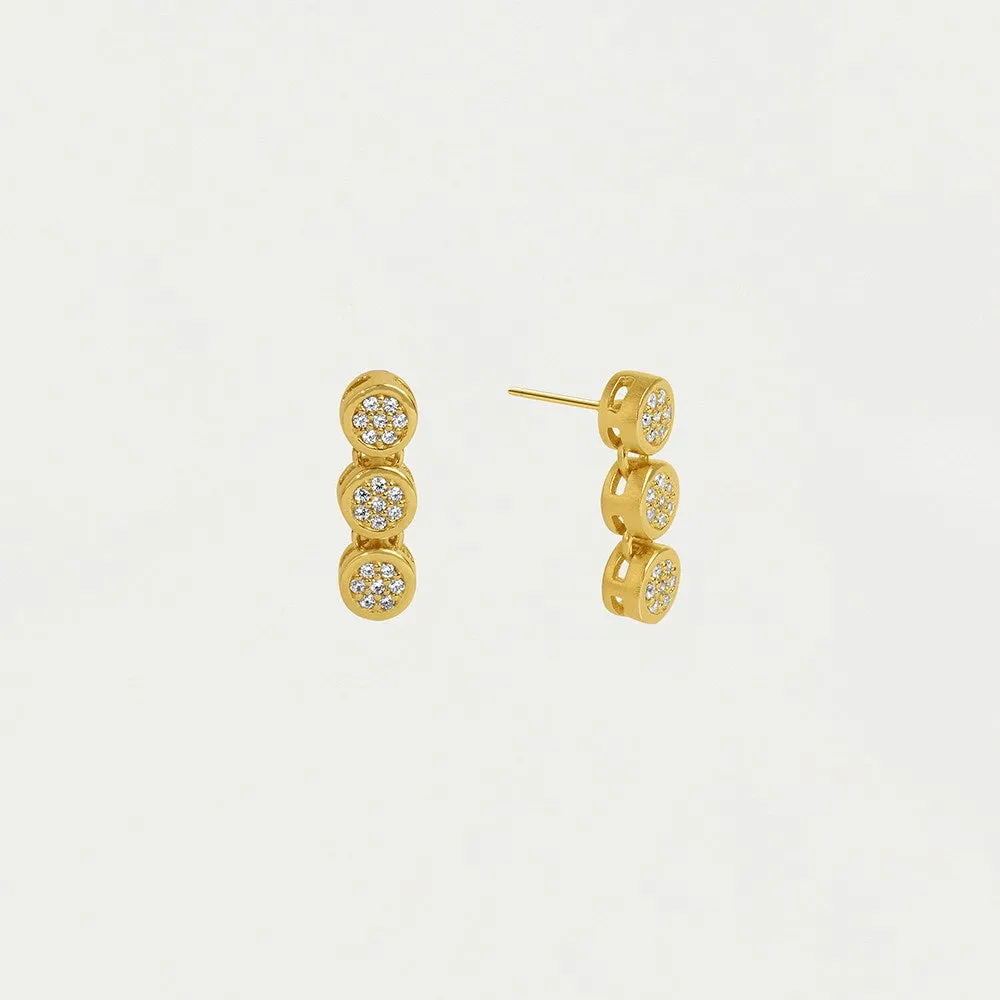 Mirabeau Pavé Droplet Earrings