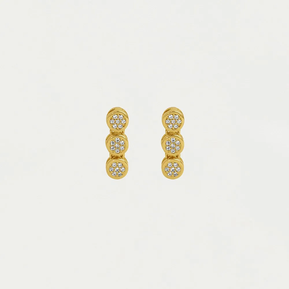 Mirabeau Pavé Droplet Earrings