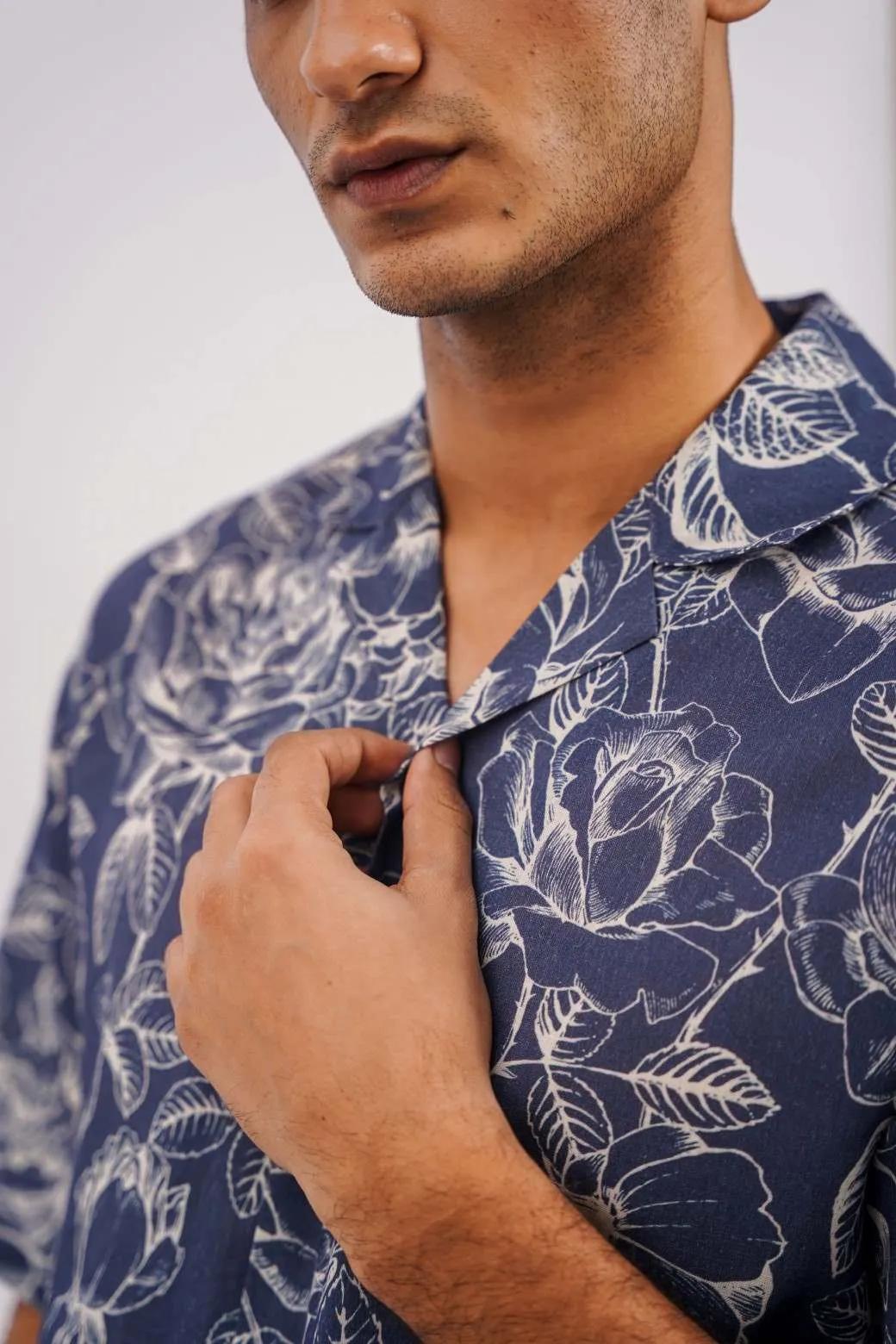 MONOCHROMATIC SAFARI SHIRT