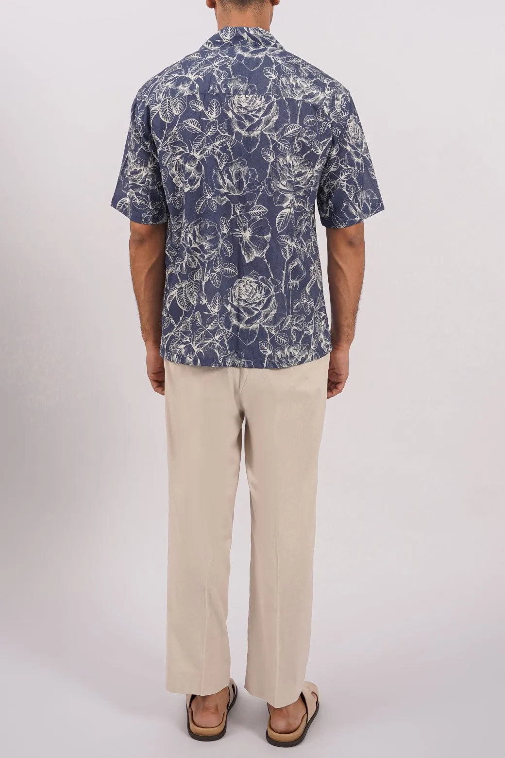 MONOCHROMATIC SAFARI SHIRT