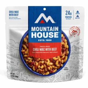 Mountain House CHILI MAC with BEEF Pouch (2 Servings)