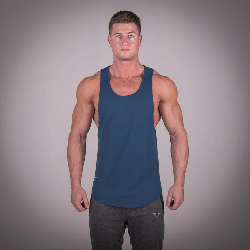 Muscle Stringer - Blue