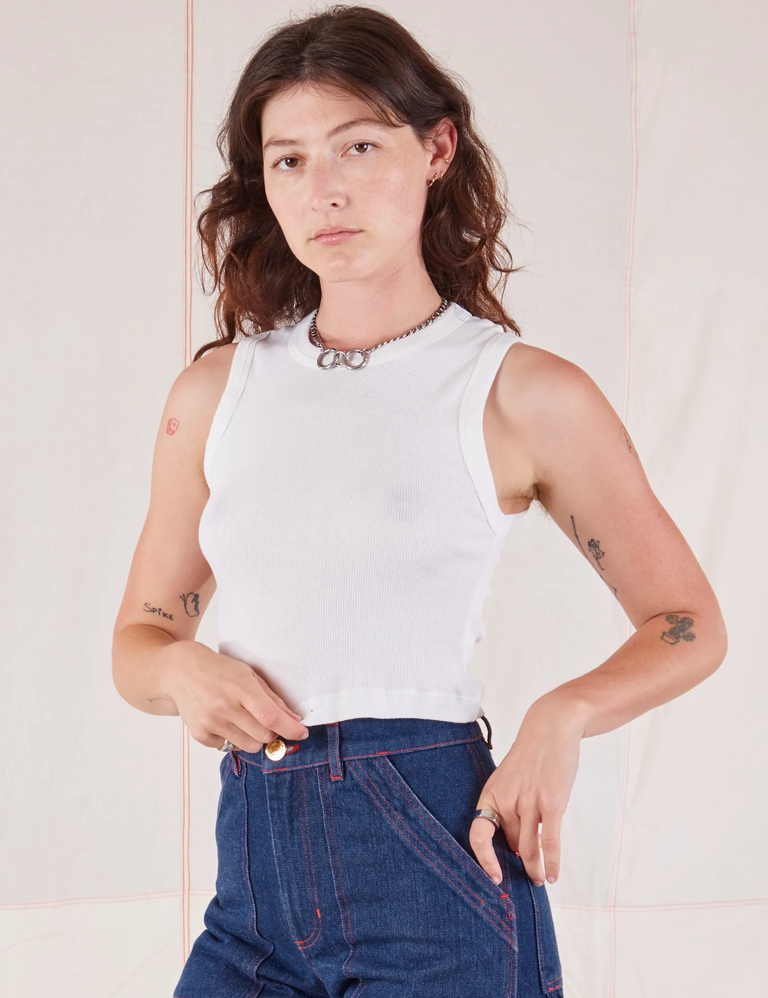 Muscle Tee - Vintage Tee Off-White
